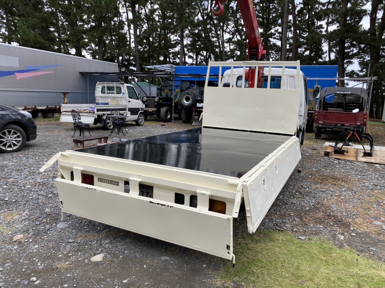 クレーンの塗装