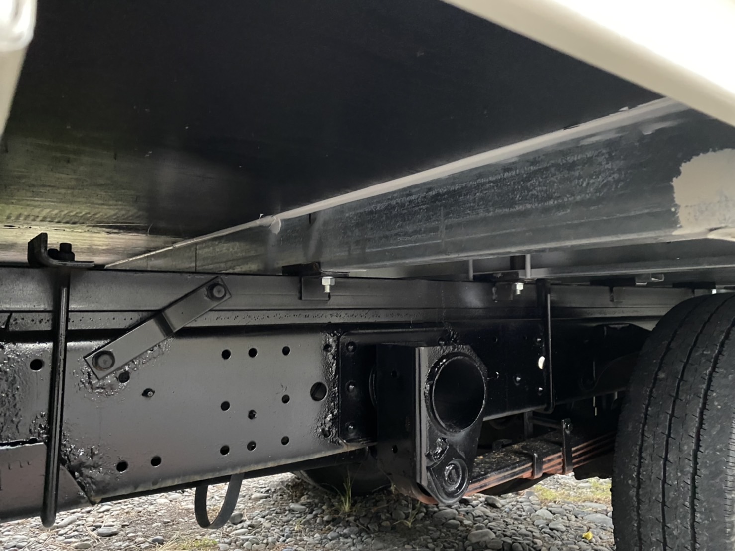 クレーンの塗装